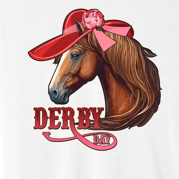 Horse Racing Derby Day Hat Horse ChromaSoft Performance T-Shirt