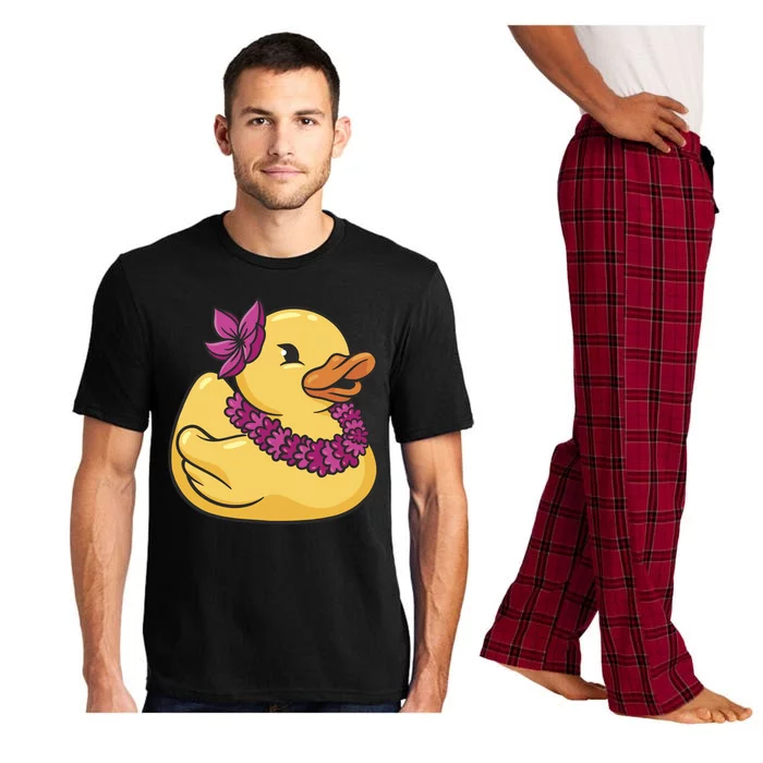 Hawaiian Rubber Ducky Pajama Set