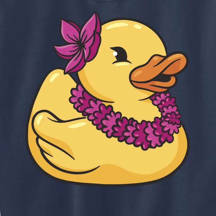 Hawaiian Rubber Ducky Kids Sweatshirt