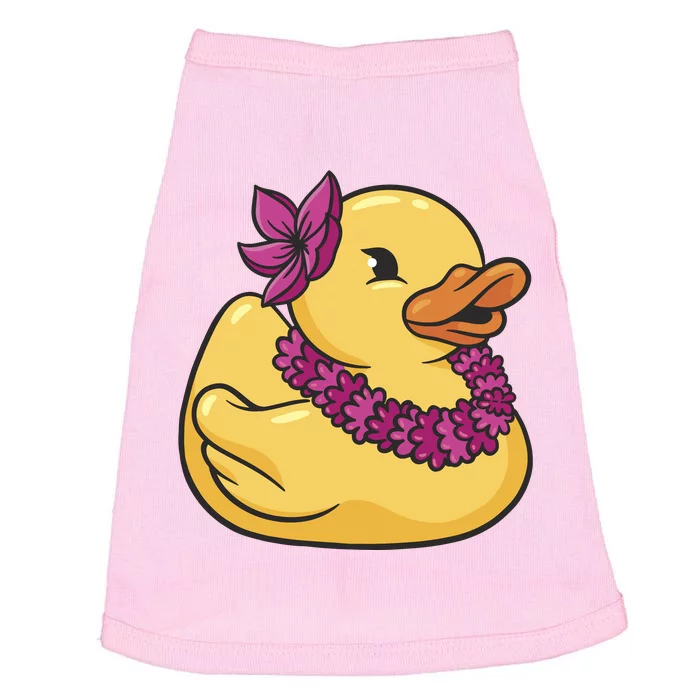 Hawaiian Rubber Ducky Doggie Tank