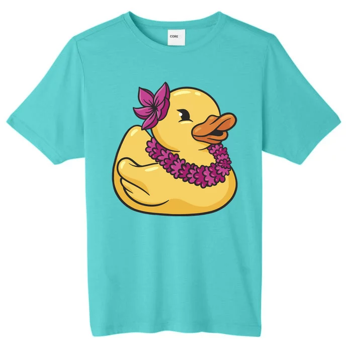 Hawaiian Rubber Ducky ChromaSoft Performance T-Shirt