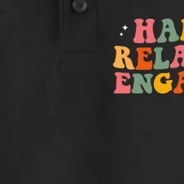 Happy Relaxed Engaged ABA Behavior Analyst Special Education Dry Zone Grid Performance Polo