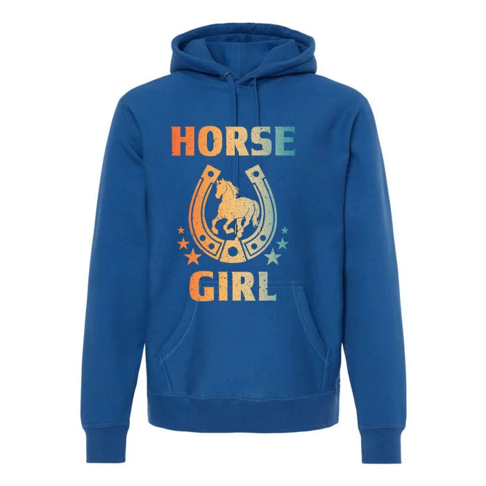 Horseback Riding Equestrian Premium Hoodie