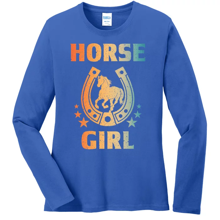 Horseback Riding Equestrian Ladies Long Sleeve Shirt