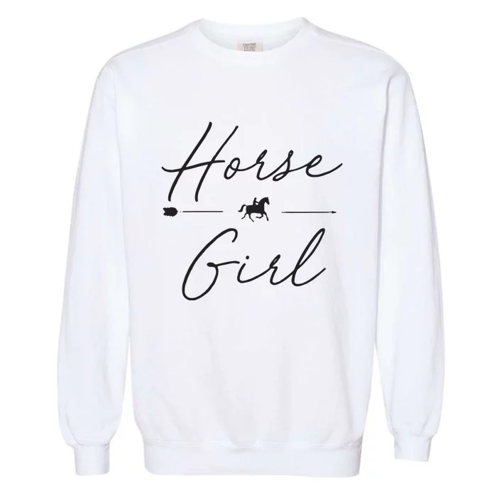 HorseBack Rider Equestrian Garment-Dyed Sweatshirt