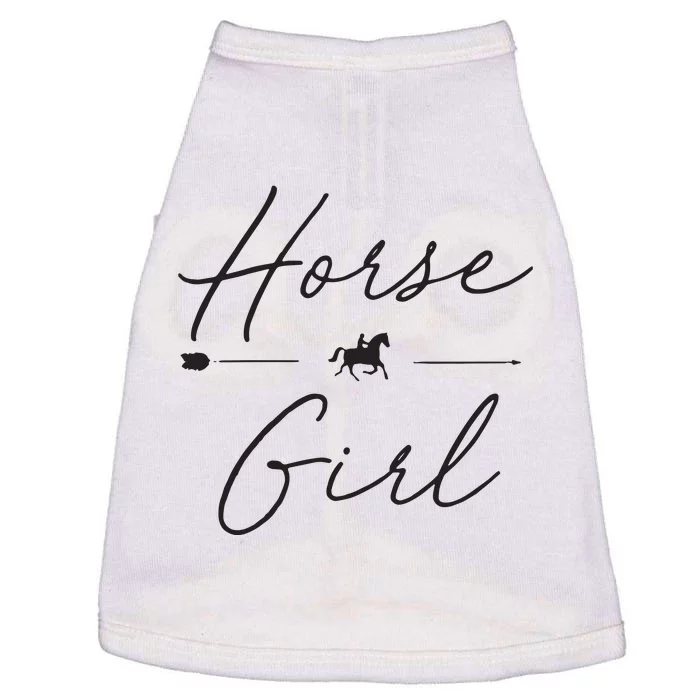 HorseBack Rider Equestrian Doggie Tank