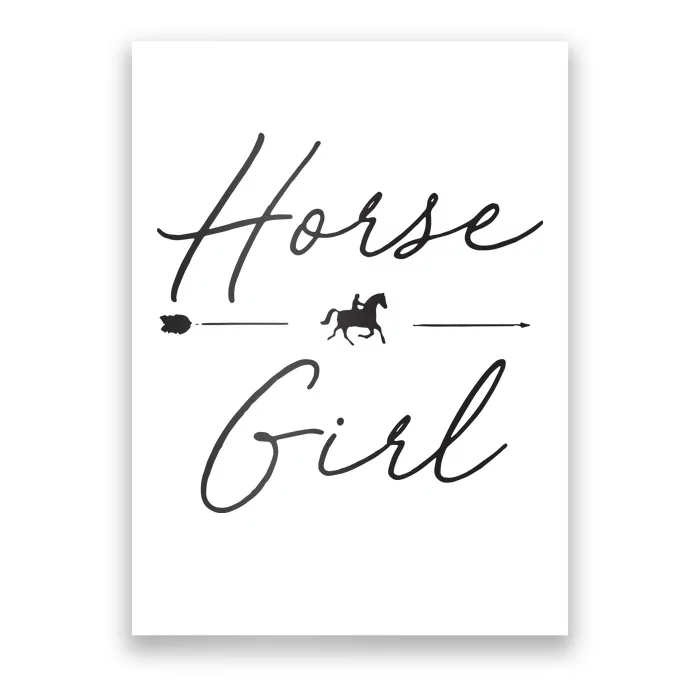 HorseBack Rider Equestrian Poster