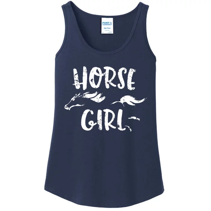 Horseback Riding Equestrian Lover Gifts Ladies Essential Tank