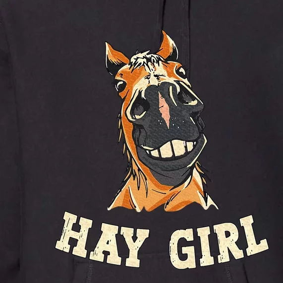 Horseback Riding Equestrian Premium Hoodie