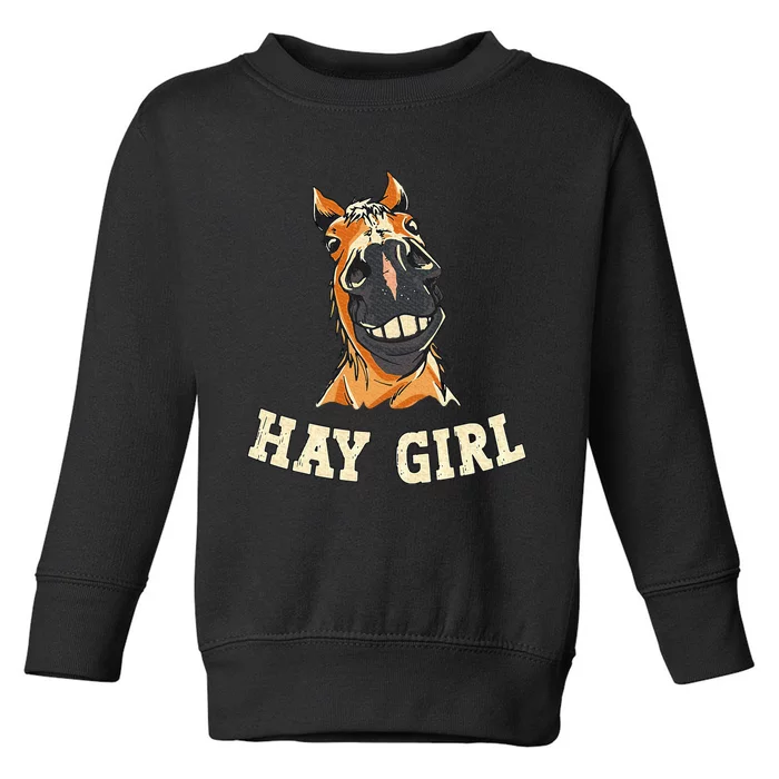 Horseback Riding Equestrian Toddler Sweatshirt