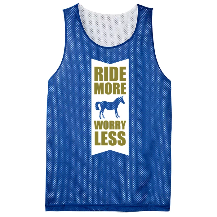 Horse Rider Equestrian Horseback Riding Gift Mesh Reversible Basketball Jersey Tank