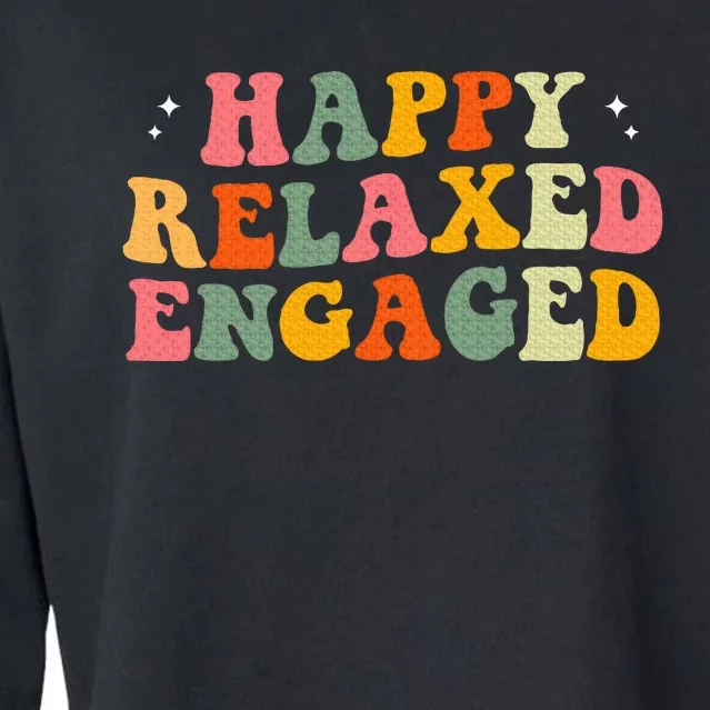 Happy Relaxed Engaged Cropped Pullover Crew