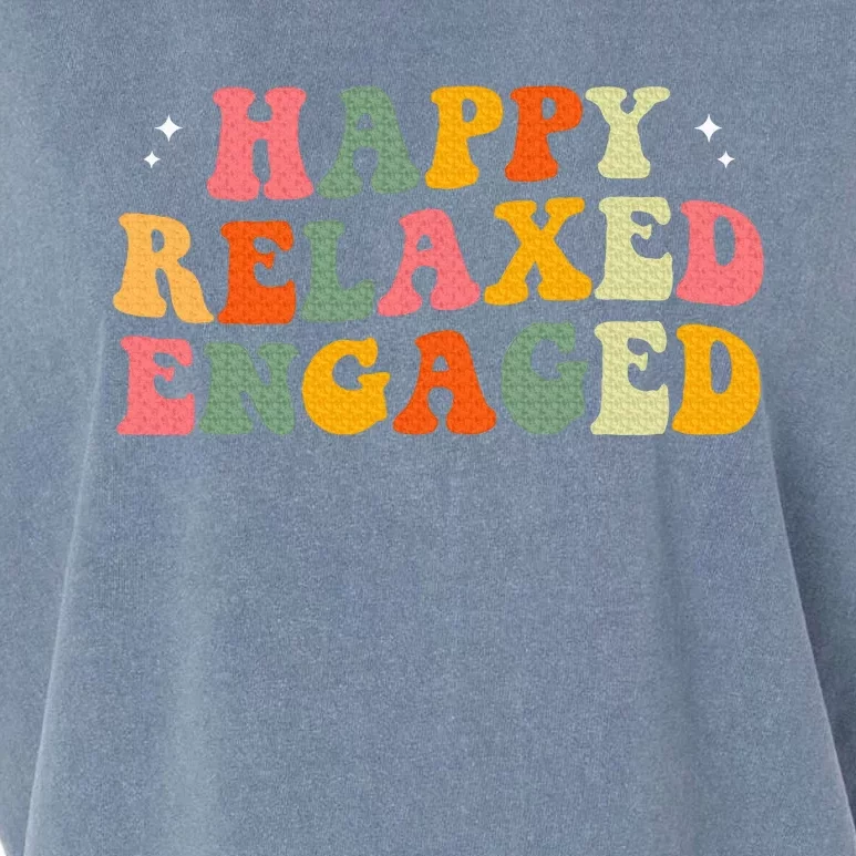 Happy Relaxed Engaged Garment-Dyed Women's Muscle Tee