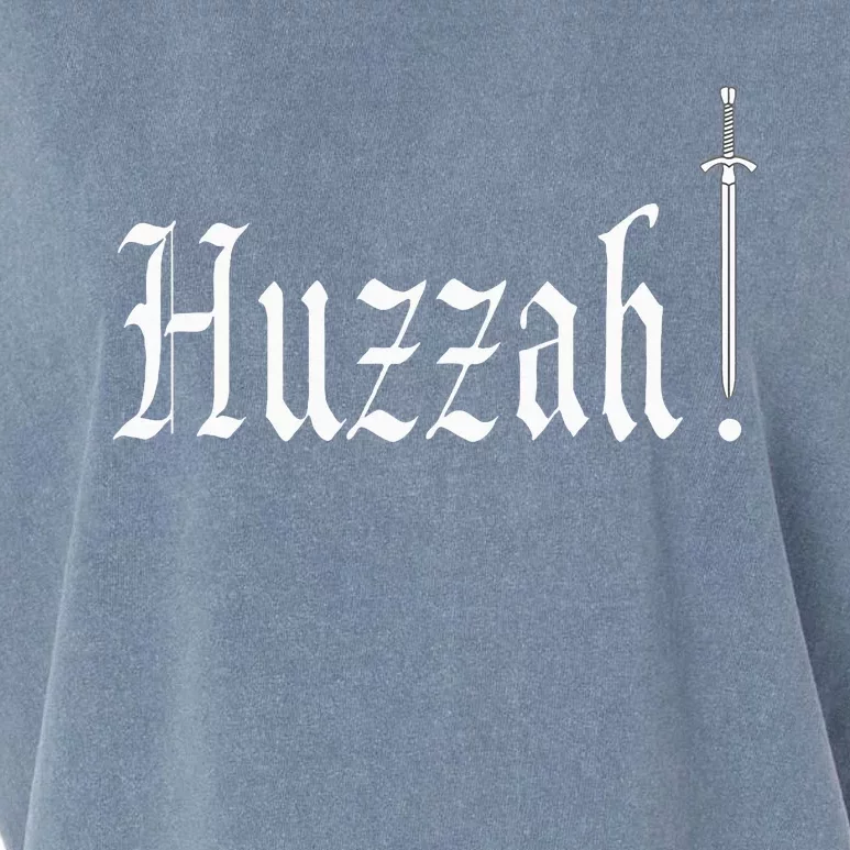 Huzzah Renaissance Faire Renfest Medieval Jousting Festival Garment-Dyed Women's Muscle Tee