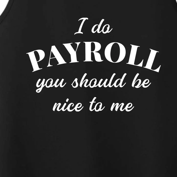 Human Resources Funny Quote Payroll Be Nice Manager Finance Performance Tank