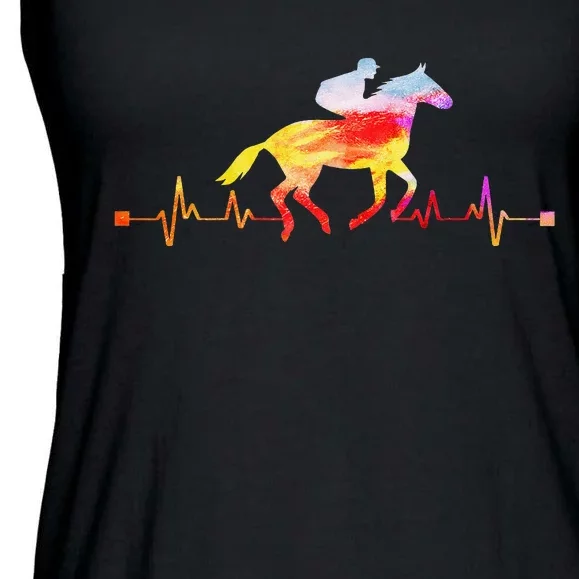 Horse Racing For Ky Derby Ladies Essential Flowy Tank