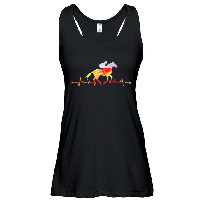 Horse Racing For Ky Derby Ladies Essential Flowy Tank