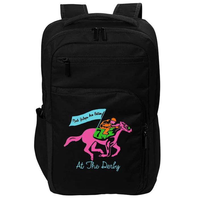 Horse Race Funny Derby Impact Tech Backpack