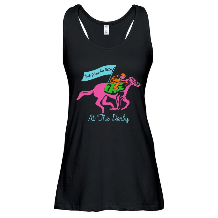 Horse Race Funny Derby Ladies Essential Flowy Tank