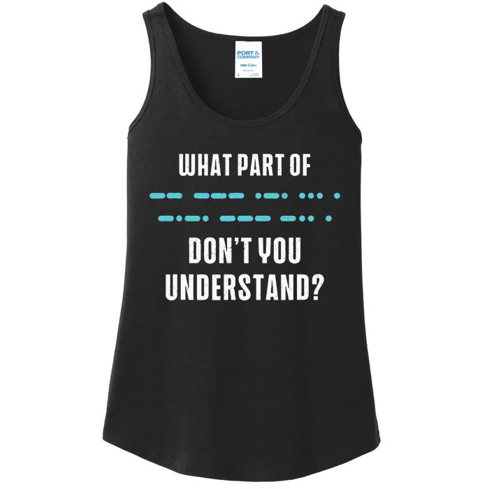 Ham Radio Gear Design Ham Operator Amateur Radio Ladies Essential Tank