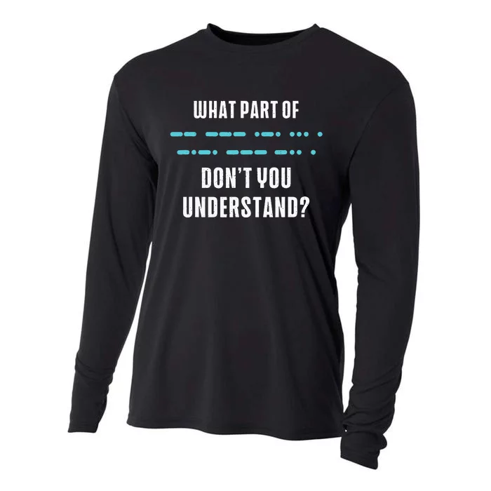 Ham Radio Gear Design Ham Operator Amateur Radio Cooling Performance Long Sleeve Crew