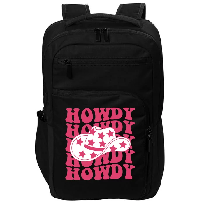 Howdy Retro Groovy Impact Tech Backpack