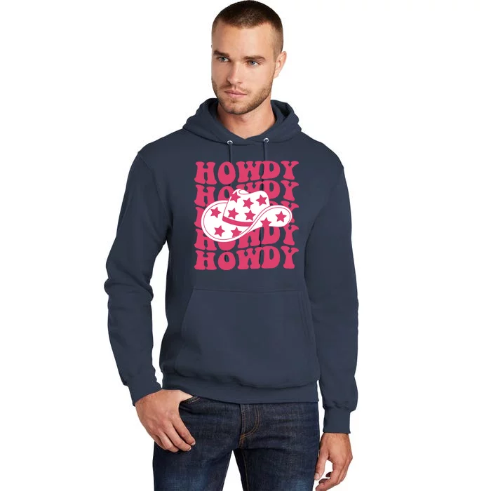 Howdy Retro Groovy Tall Hoodie