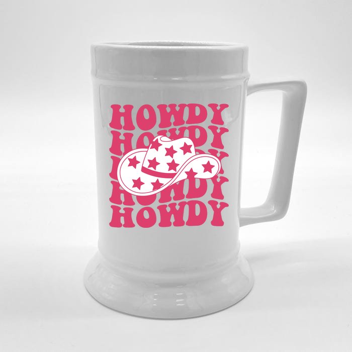 Howdy Retro Groovy Beer Stein