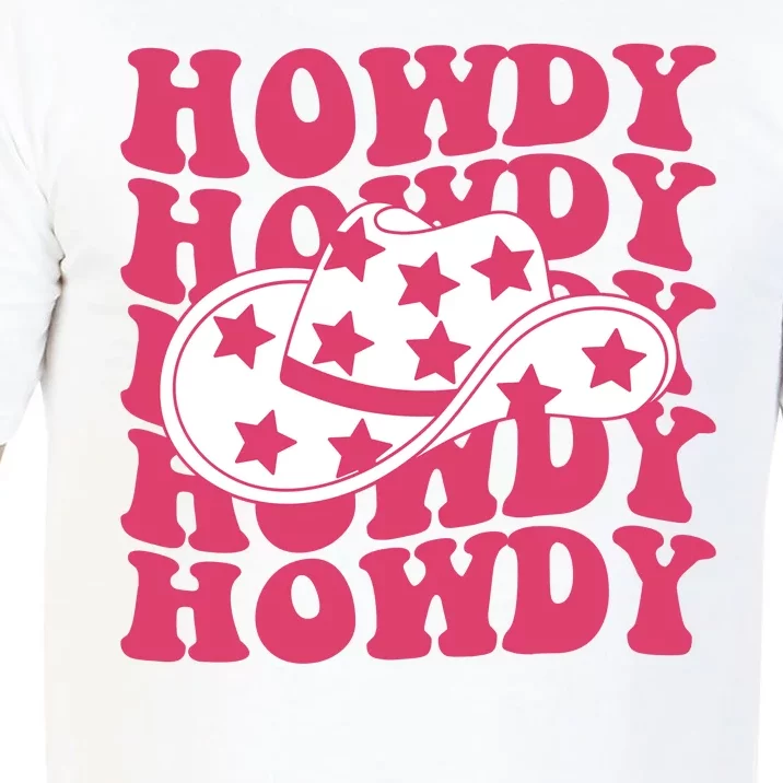 Howdy Retro Groovy Comfort Colors T-Shirt