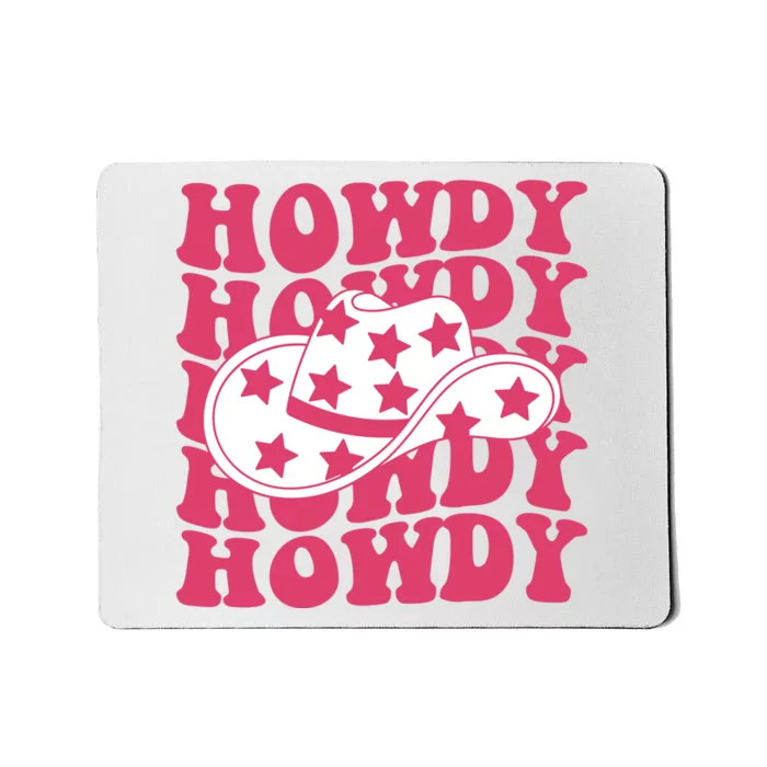 Howdy Retro Groovy Mousepad