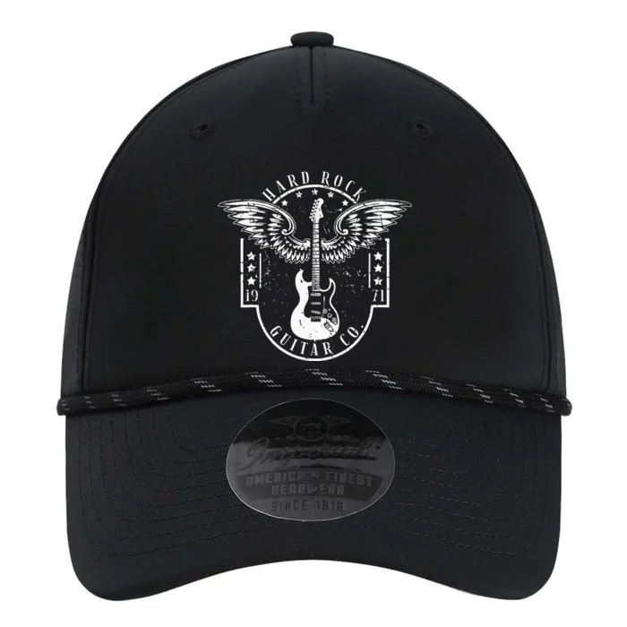 Hard Rock Guitar Co. Guitarist Rock And Roll Rocker Musician Performance The Dyno Cap