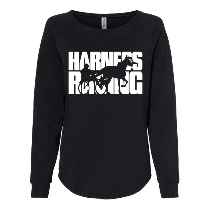 Harness Racing Gift Designs Harness Racing Gift Grey Small Womens California Wash Sweatshirt