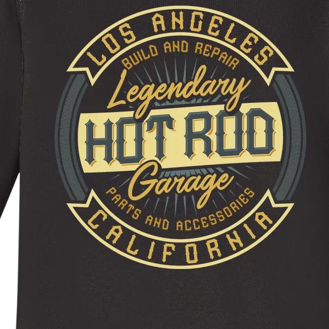 Hot Rod Garage Baby Long Sleeve Bodysuit