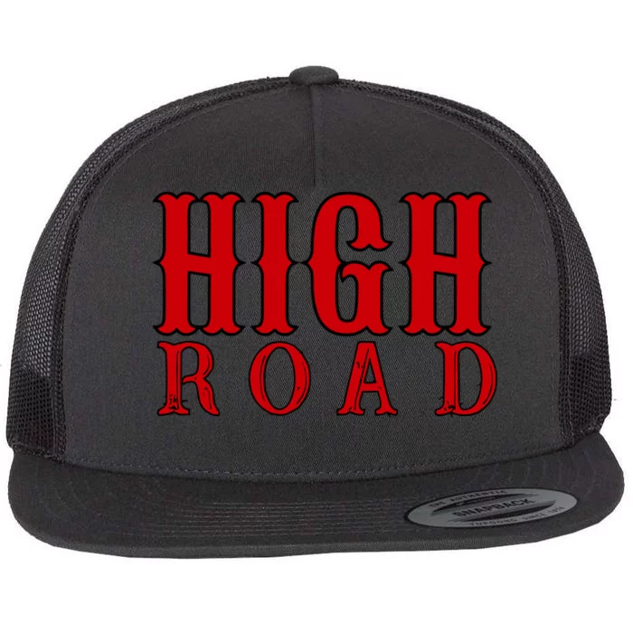 High Road Graphic Flat Bill Trucker Hat