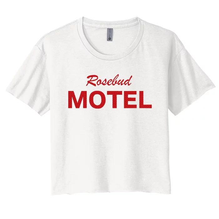 Hotel Rosebud Women's Crop Top Tee