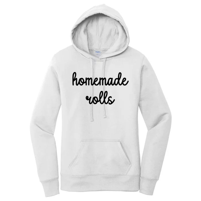 Homemade Rolls Women's Pullover Hoodie