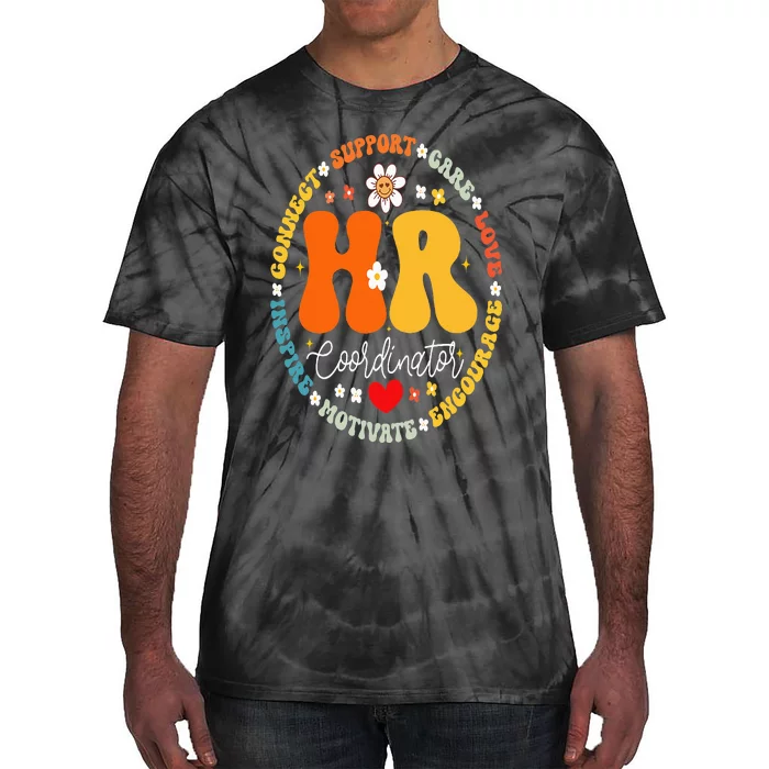 Human Resources HR Coordinator Employee Appreciation Tie-Dye T-Shirt