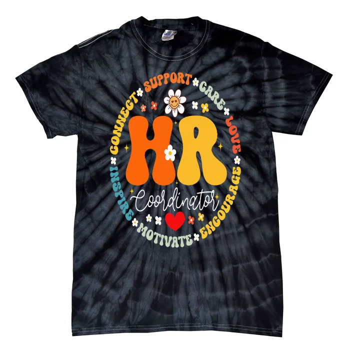 Human Resources HR Coordinator Employee Appreciation Tie-Dye T-Shirt