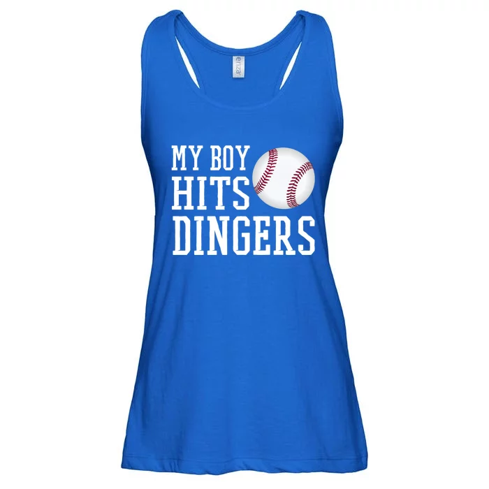 Home Run Hitter Songreat Giftproud Baseball Dad Great Gift Proud Baseball Mom Gr Ladies Essential Flowy Tank