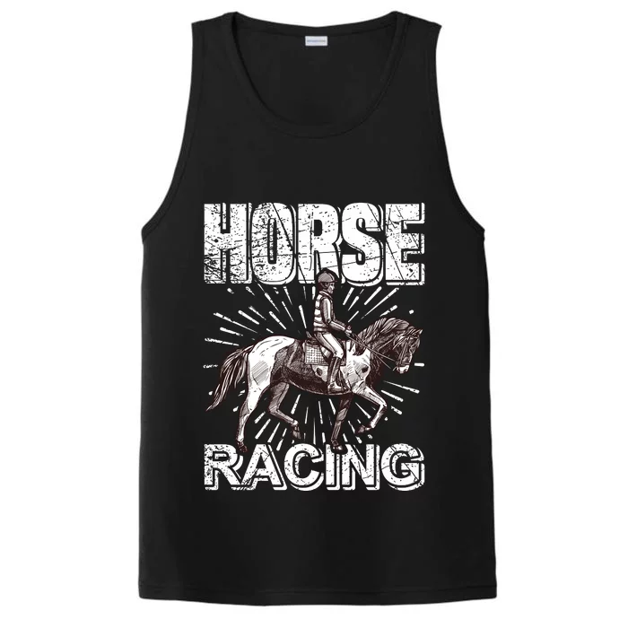 Horse Racing Performance Tank