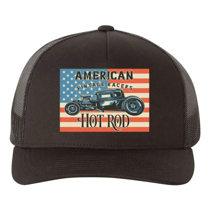 Hot Rod Yupoong Adult 5-Panel Trucker Hat