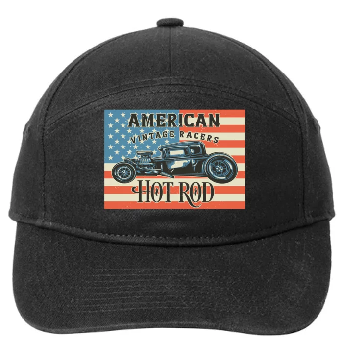 Hot Rod 7-Panel Snapback Hat