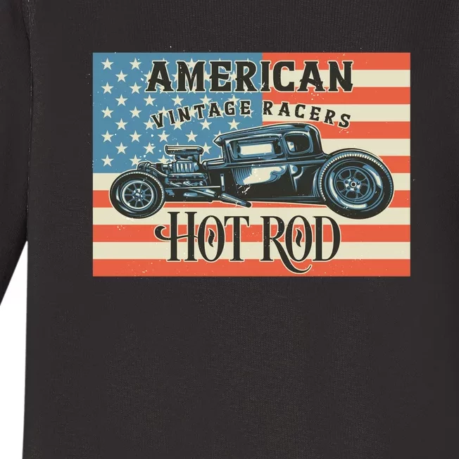 Hot Rod Baby Long Sleeve Bodysuit