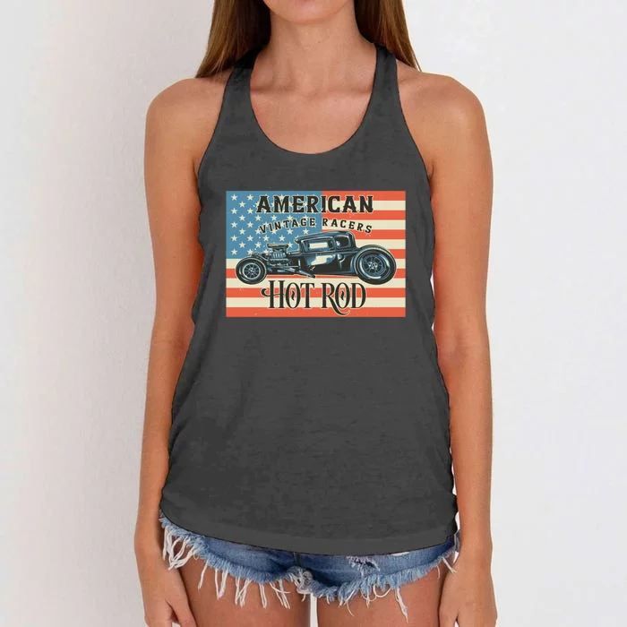 Hot Rod Women's Knotted Racerback Tank