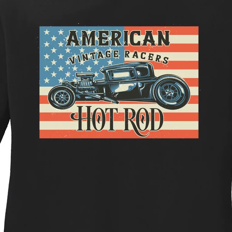 Hot Rod Ladies Long Sleeve Shirt