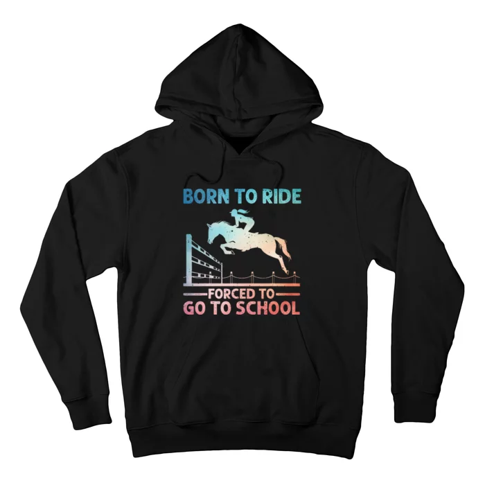 Horse Racing Horse Lover Equestrian Hoodie