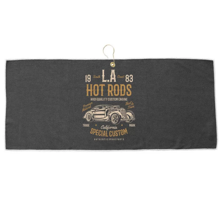 Hot Rod Large Microfiber Waffle Golf Towel