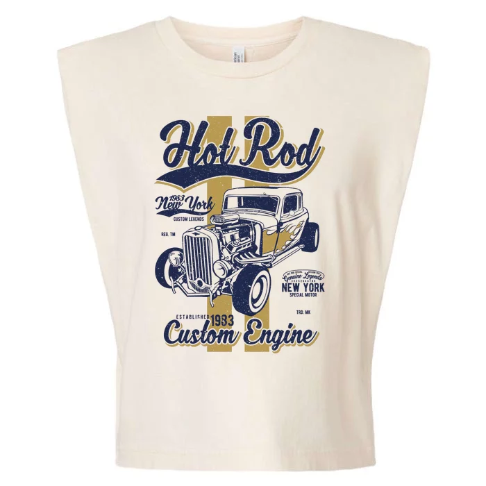 Hot Rod Garment-Dyed Women's Muscle Tee