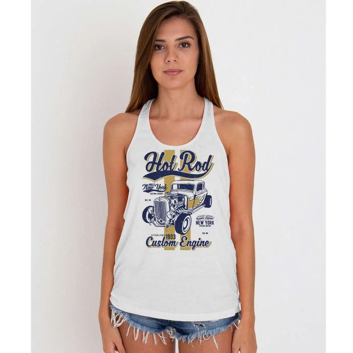 Hot Rod Women's Knotted Racerback Tank