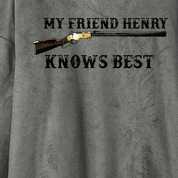 Henry Rifle Hooded Wearable Blanket